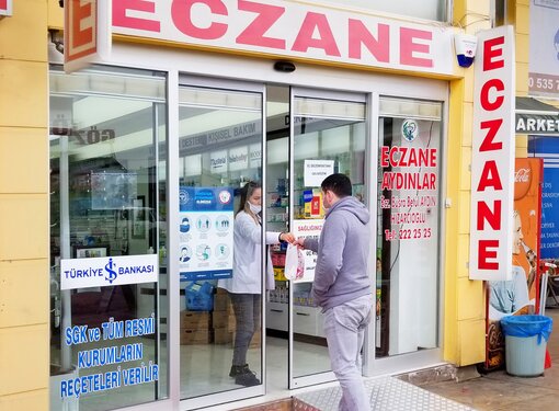 Eczane girişleri için record APS 20